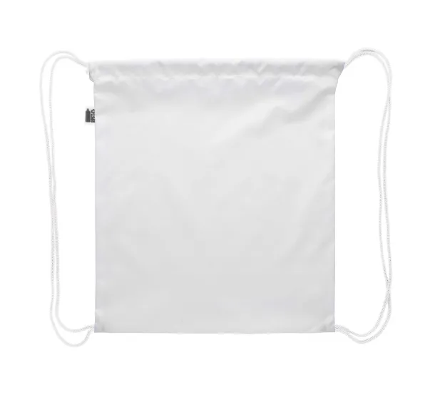 CreaDraw Kids RPET custom drawstring bag for kids White