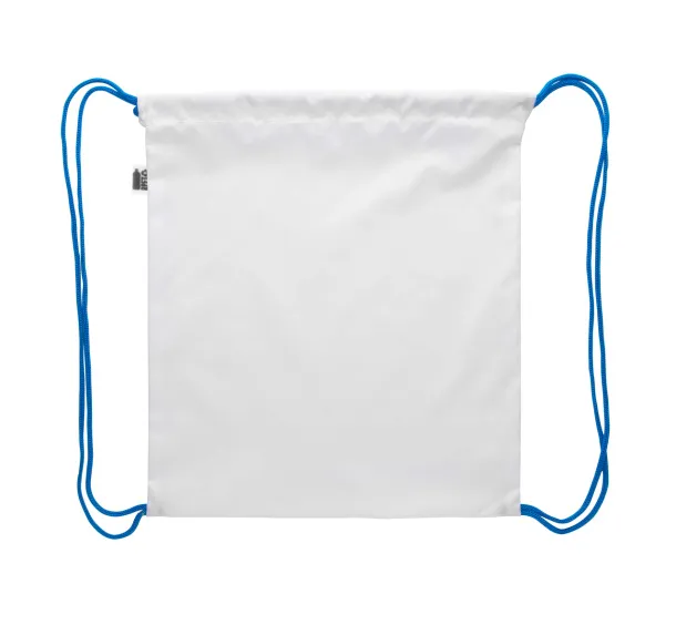 CreaDraw Kids RPET custom drawstring bag for kids Blue White