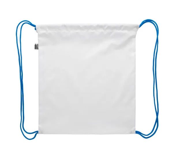 CreaDraw Kids RPET custom drawstring bag for kids Blue White