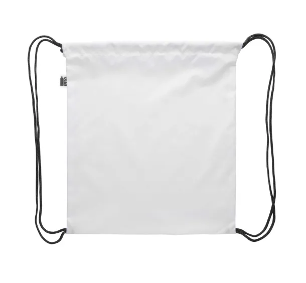 CreaDraw Kids RPET custom drawstring bag for kids Black White