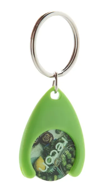 Nelly trolley coin keyring Green