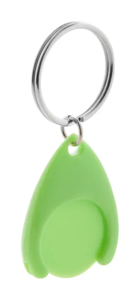 Nelly trolley coin keyring Green