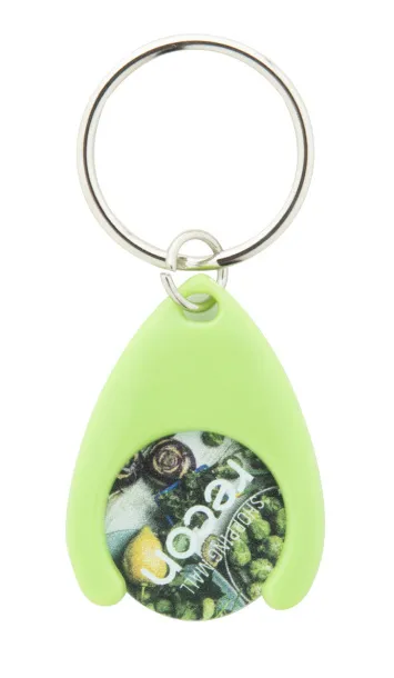 Nelly trolley coin keyring Green