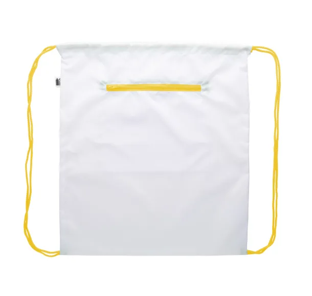 CreaDraw RFID RPET custom drawstring bag Yellow