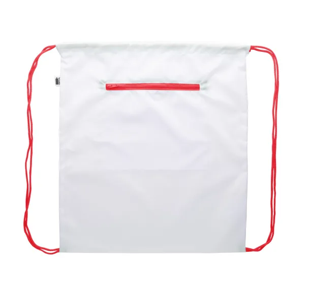 CreaDraw RFID RPET custom drawstring bag Red