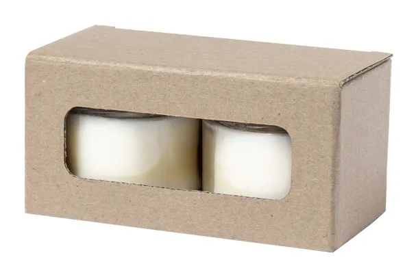 Kesha candle set, fresia White