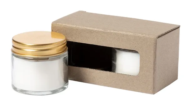 Kesha candle set, fresia White