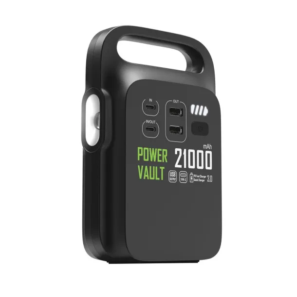  Power Vault RCS rplastic 21000 portable power station - XD Collection Black 