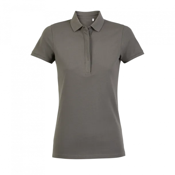 OWEN ženska polo majica, 215 g/m2 - Neoblu Soft Gray