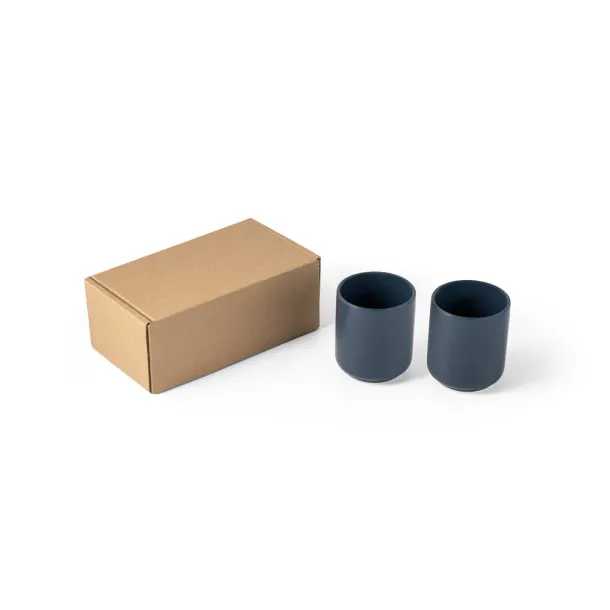 OWENS Ceramic Cup Set Navy Blue