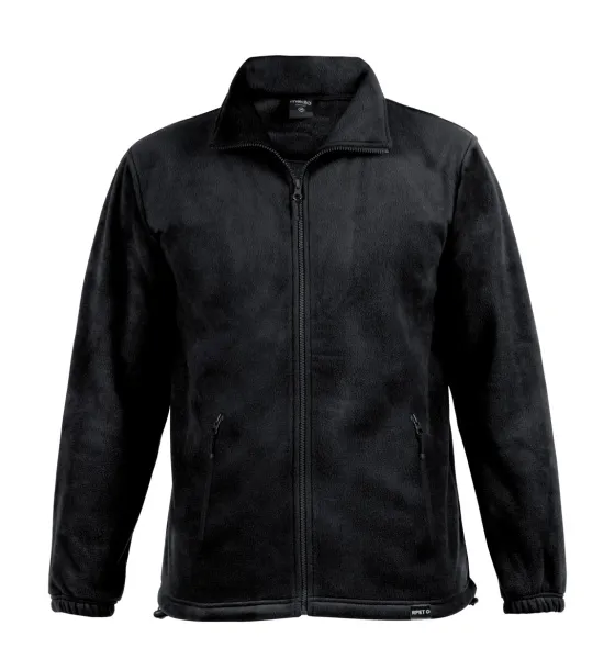 Diston RPET fleece jacket Black