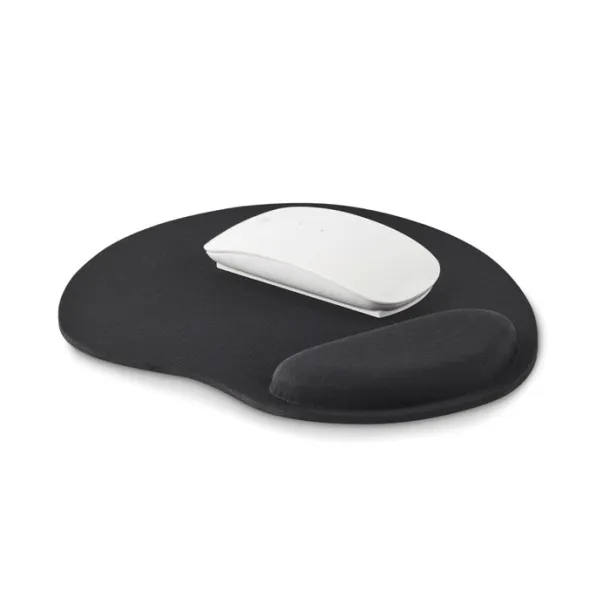 ERGOPAD Neoprene ergonomic mouse mat Black