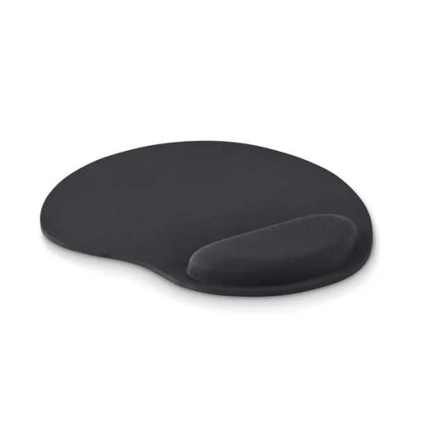 ERGOPAD Neoprene ergonomic mouse mat Black