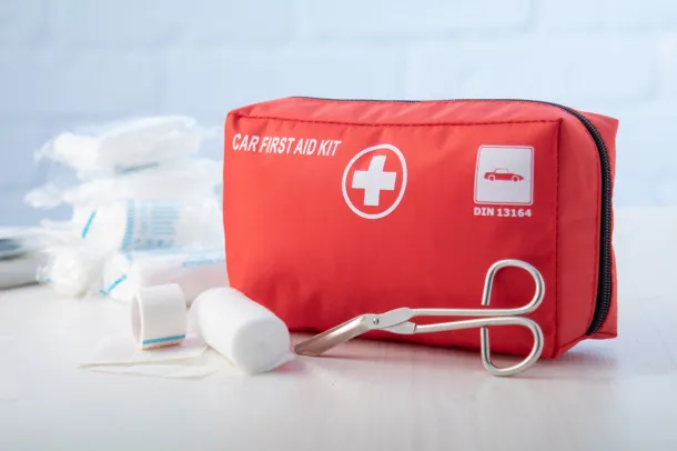 DriveDoc car first aid kit Red