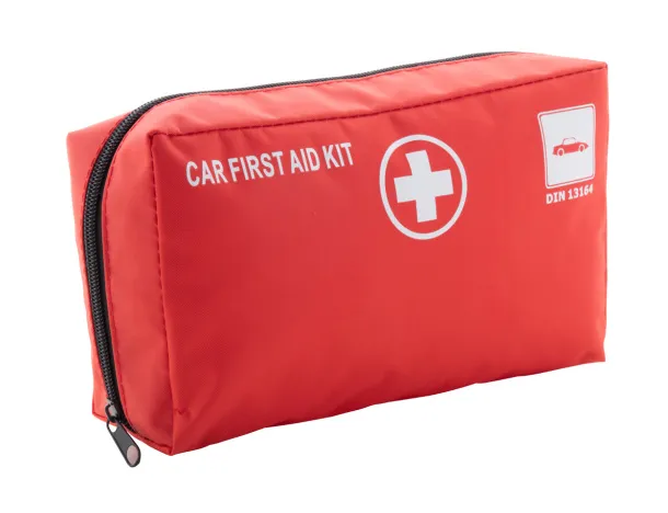 DriveDoc car first aid kit Red