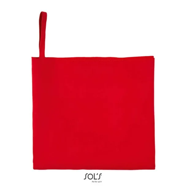 SOL'S ATOLL 30 MICROFIBRE TOWEL - SOL'S Red