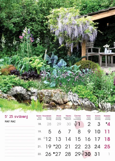  "VRTOVI" color kalendar Color