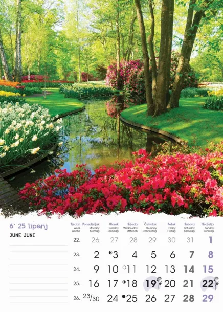  "VRTOVI" color kalendar Color