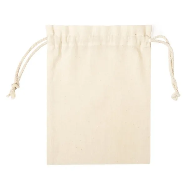  Small cotton drawstring bag neutral