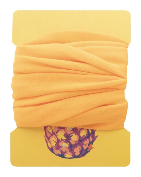 BandanaShow personalizirani karton za prezentaciju višenamjenskog šala Bijela