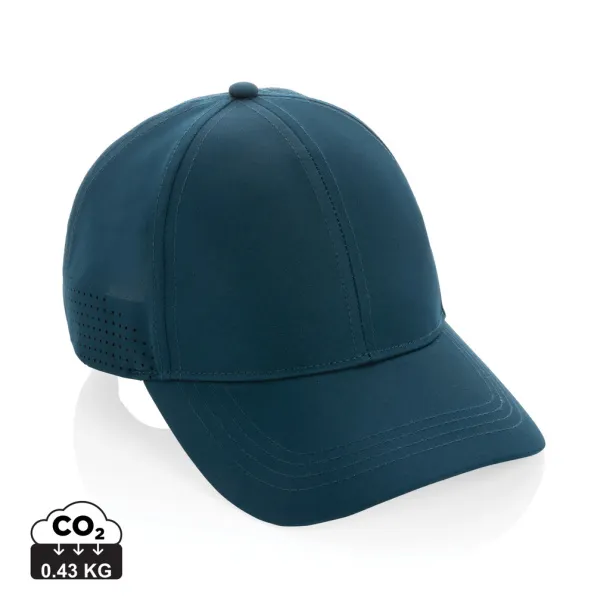  Impact AWARE™ 6 panel rpet sports cap - XD Collection Navy Blue 