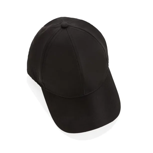  Impact AWARE™ 6 panel rpet sports cap - XD Collection Black 