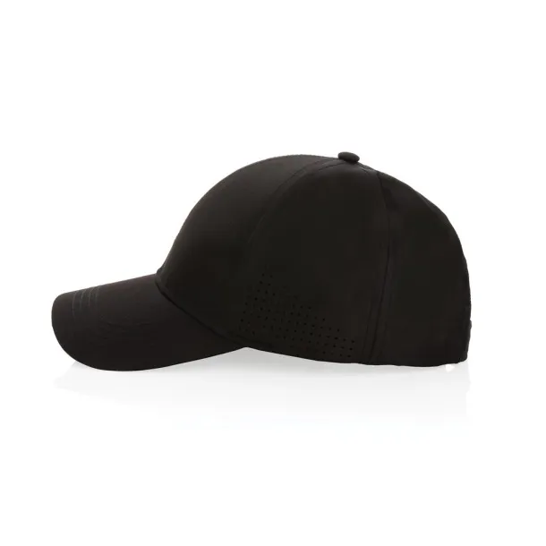  Impact AWARE™ 6 panel rpet sports cap - XD Collection Black 