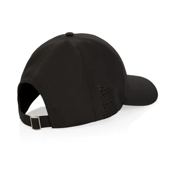  Impact AWARE™ 6 panel rpet sports cap - XD Collection Black 