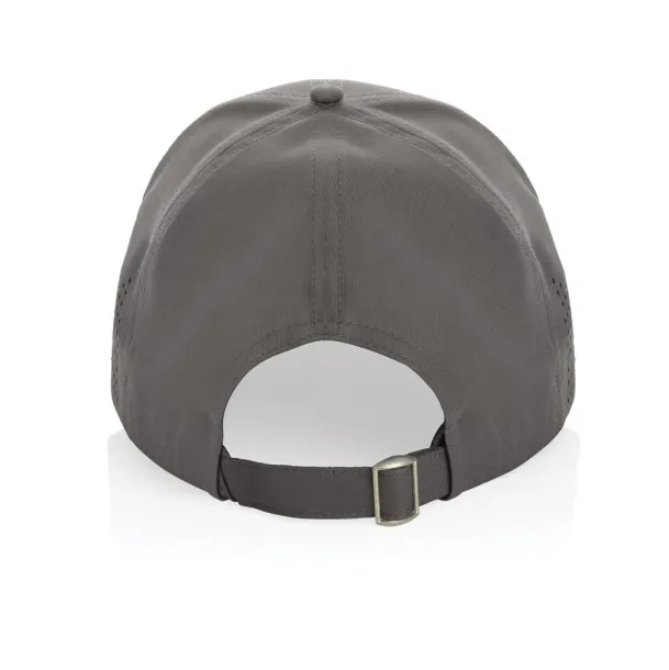  Impact AWARE™ 6 panel rpet sports cap - XD Collection Cool Grey 9 