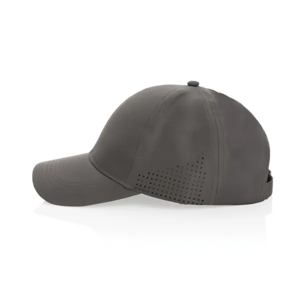  Impact AWARE™ 6 panel rpet sports cap - XD Collection Cool Grey 9 