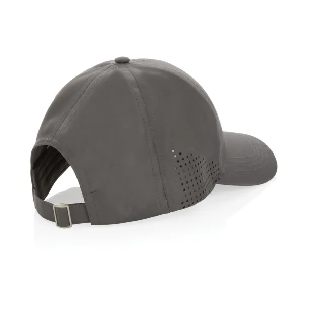  Impact AWARE™ 6 panel rpet sports cap - XD Collection Cool Grey 9 