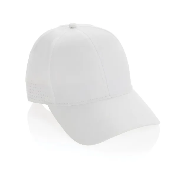  Impact AWARE™ 6 panel rpet sports cap - XD Collection White 