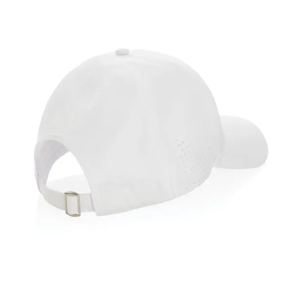  Impact AWARE™ 6 panel rpet sports cap - XD Collection White 