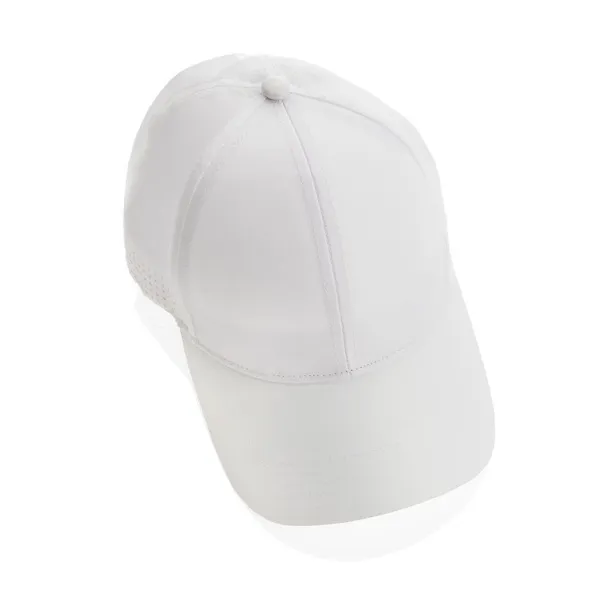  Impact AWARE™ 6 panel rpet sports cap - XD Collection White 