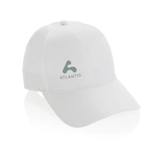  Impact AWARE™ 6 panel rpet sports cap - XD Collection White 