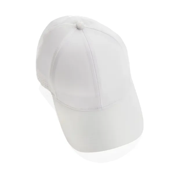  Impact AWARE™ 6 panel rpet sports cap - XD Collection White 