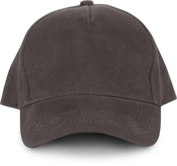  5 PANELS ORGANIC COTTON CAP - K-UP Shale Grey