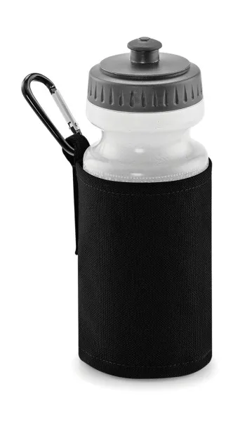  Boca za vodu s navlakom, 500 ml - Quadra Crna