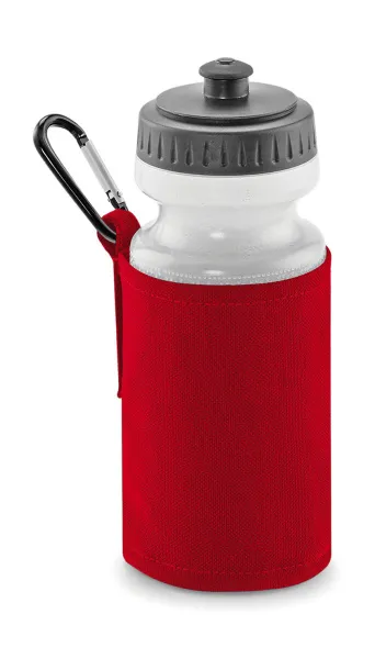  Water Bottle And Holder - Quadra Classic Red