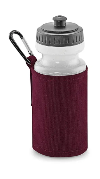  Water Bottle And Holder - Quadra Burgundy