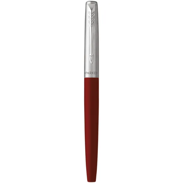 Jotter plastic with stainless steel rollerbal pen - Parker Red