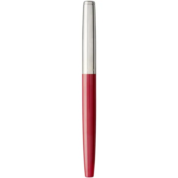 Jotter plastic with stainless steel rollerbal pen - Parker Red
