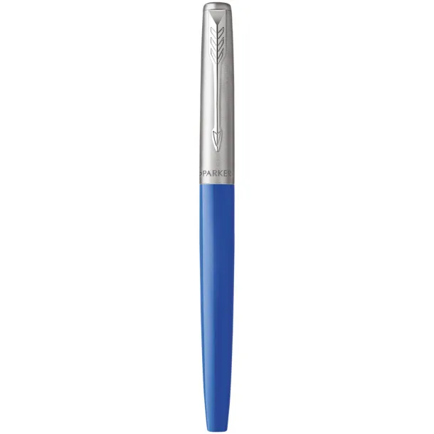 Jotter plastic with stainless steel rollerbal pen - Parker Blue