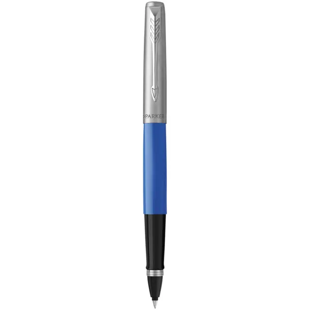 Jotter plastic with stainless steel rollerbal pen - Parker Blue