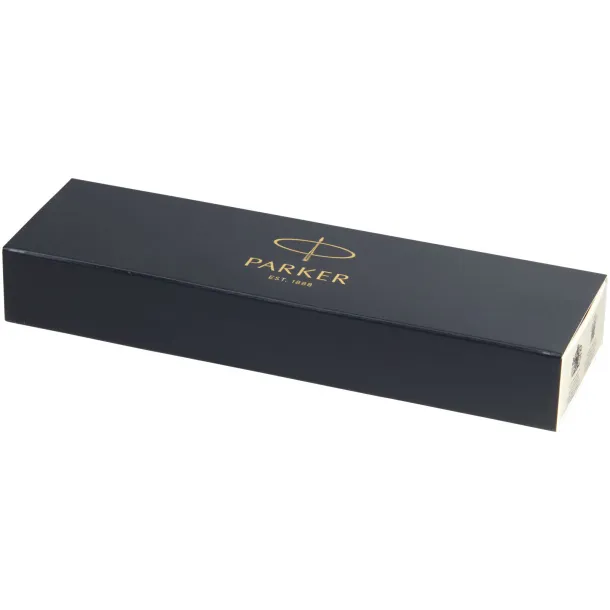 Jotter plastic with stainless steel rollerbal pen - Parker Solid black