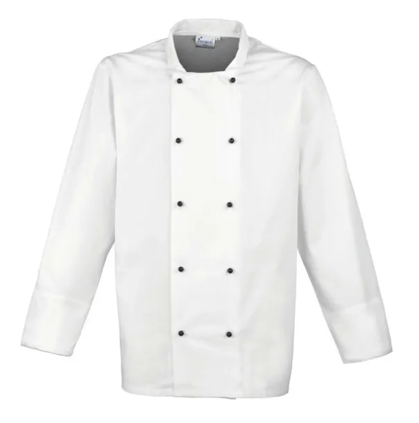  ‘CUISINE' LONG SLEEVE CHEF’S JACKET - Premier White