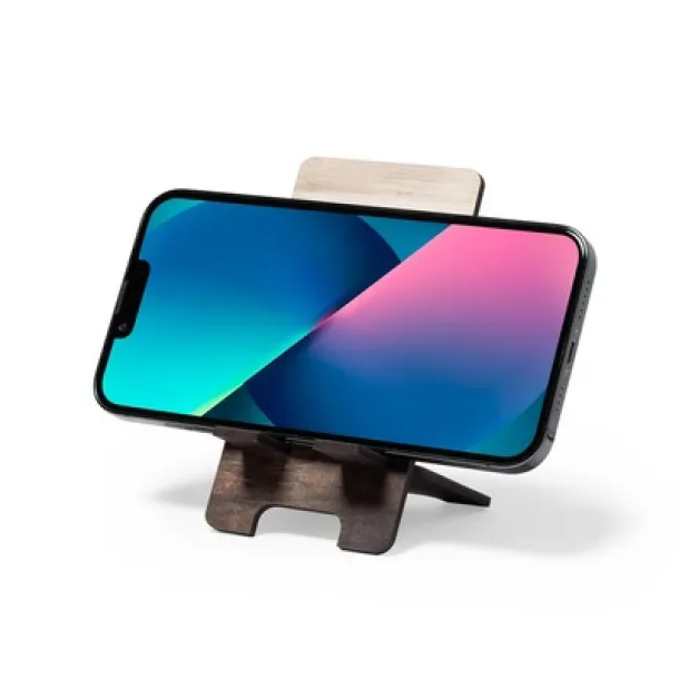  Wooden phone stand, foldable neutral