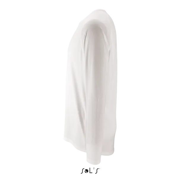  Sportska majica dugih rukava, 140 g/m2 - SOL'S Bijela
