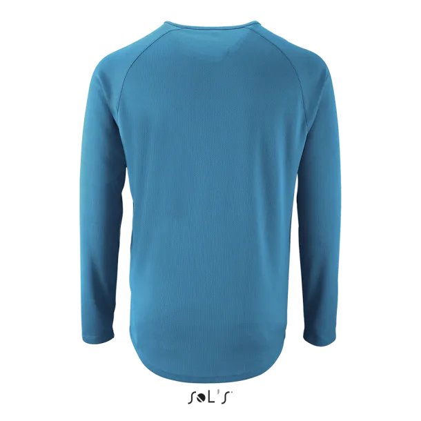  SOL'S SPORTY LSL MEN - LONG-SLEEVE SPORTS T-SHIRT - SOL'S Aqua