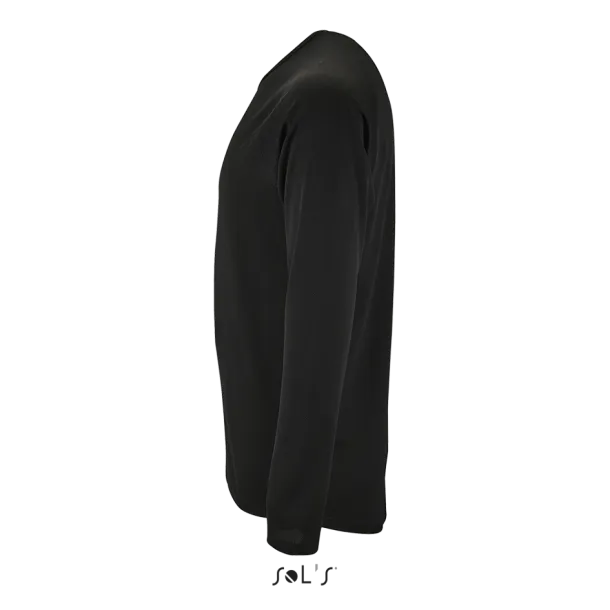  Sportska majica dugih rukava, 140 g/m2 - SOL'S Crna